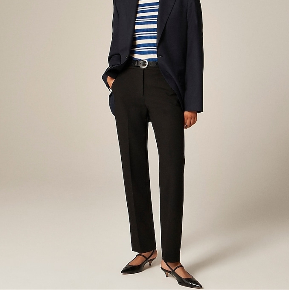 J. Crew Tall Black Kate Pants